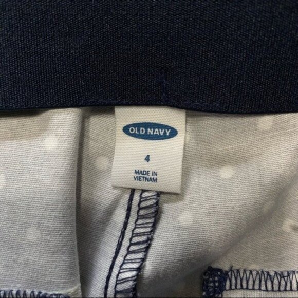 Old Navy Navy Women's Polka-Dot Ankle Pants Size 4 - Picture 8 of 9